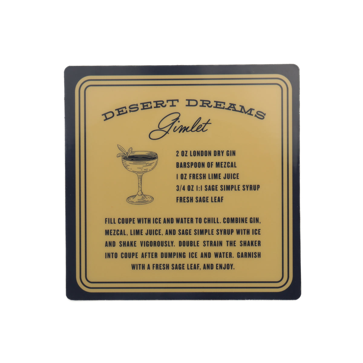 Furnace Creek Cantina Coaster (2-Pack)