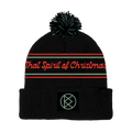 Dustin Kensrue That Spirit Of Christmas Pom Beanie (Black)