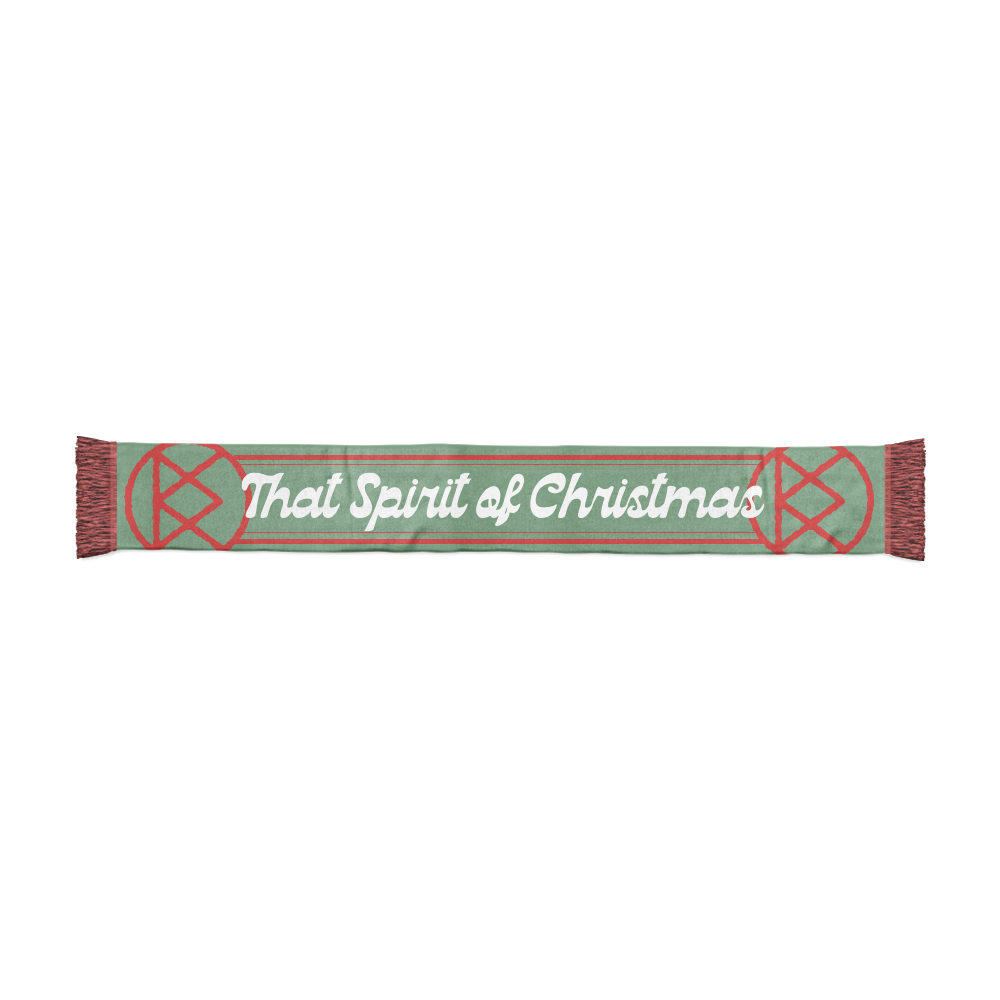 Dustin Kensrue That Spirit Of Christmas Scarf (Green)