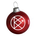 Dustin Kensrue Logo Christmas Ornament (Red)