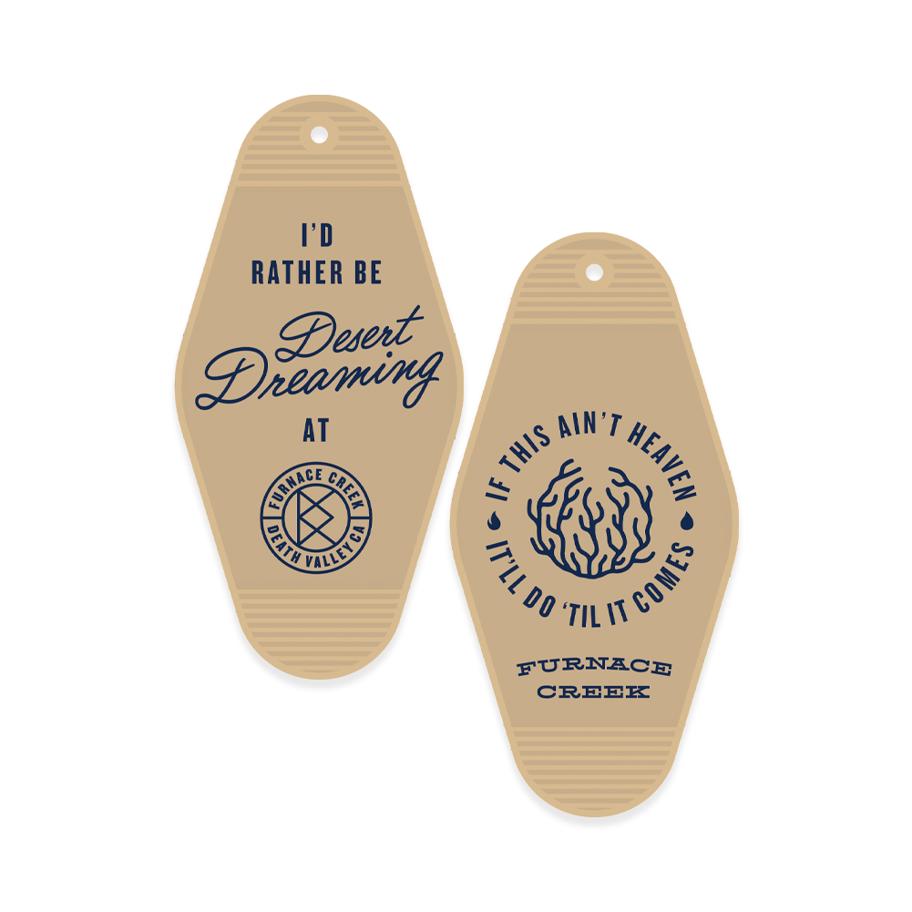 Desert Dreaming Hotel Keychain
