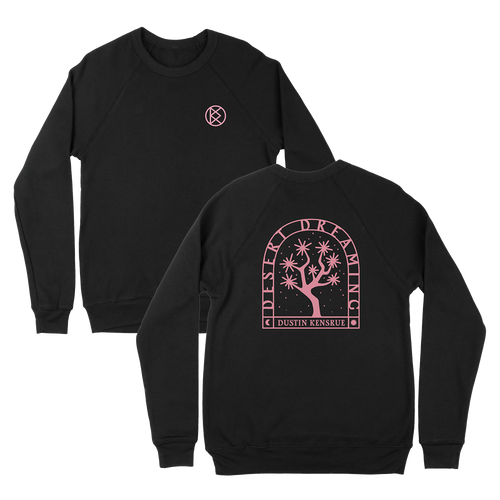 Desert Dreaming Crewneck Sweatshirt (Black)