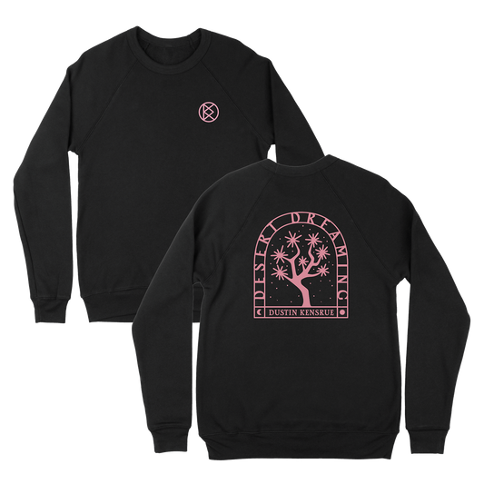 Desert Dreaming Crewneck Sweatshirt (Black)